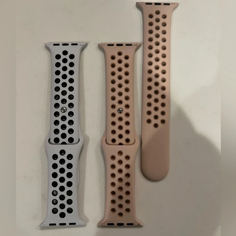 Colorful Silicone Apple Watch Bands Set